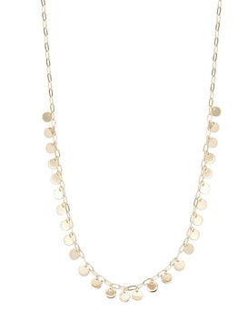 14K Yellow Gold Charm Necklace