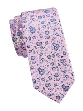 Floral Silk Tie