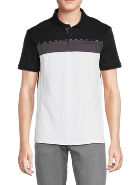 ​Tape Logo Coloblock Polo