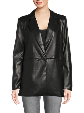 Faux Leather Jacket