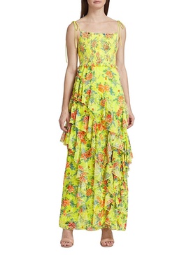 Jocelyn Tiered Ruffle Maxi Dress