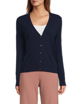 V-Neck Cashmere Cardigan