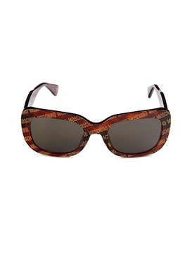 MOS132/S 53MM Rectangle Sunglasses