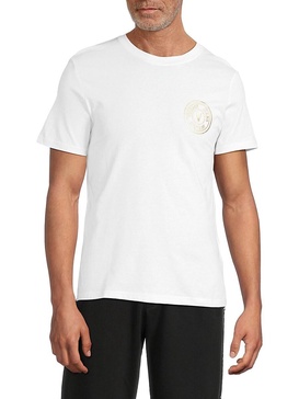 Metallic Logo Short-Sleeve T-Shirt