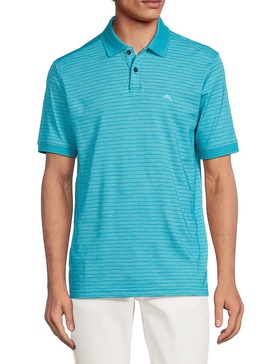 Gulf Coast Striped Polo