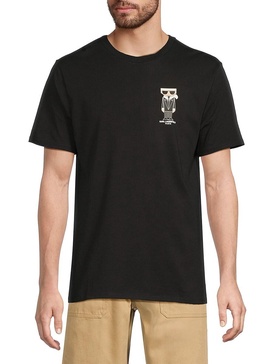 Small Kocktail Karl Graphic Cotton T-Shirt