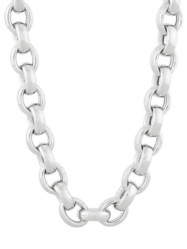 Sterling Silver 22” Rolo Chain Necklace