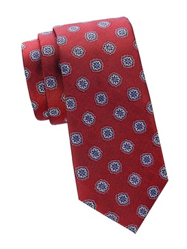 Medallion Silk Tie
