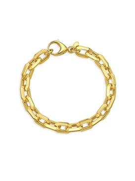 14K Yellow Gold Octagonal-Link Bracelet