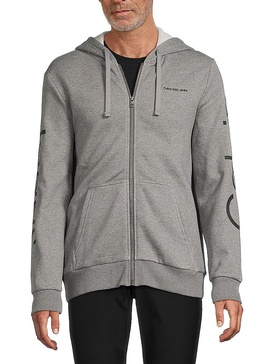 Logo Zip Hoodie