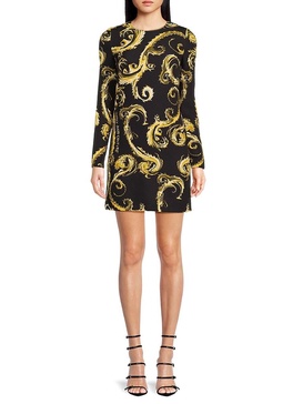 Baroque Print Minidress