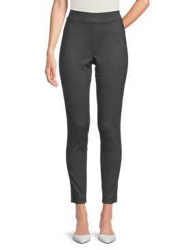 Textured Cropped Pants