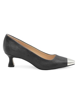 Gavril Snakeskin Embossed Pumps