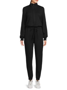 Drawstring Waist Ski Jumpsuit