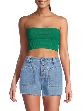 Tehani Bandeau Crop Top