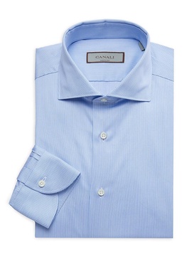 Pinstriped Dress Shirt