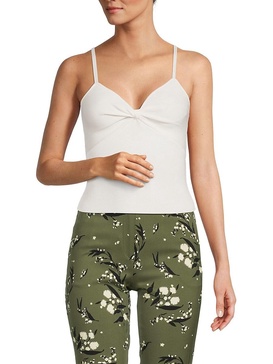 Rhona Twist Crop Tank Top