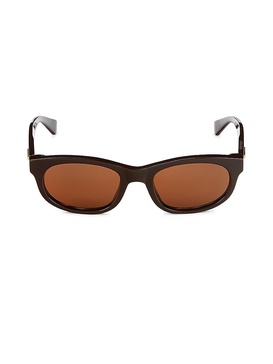 53MM Oval Sunglasses