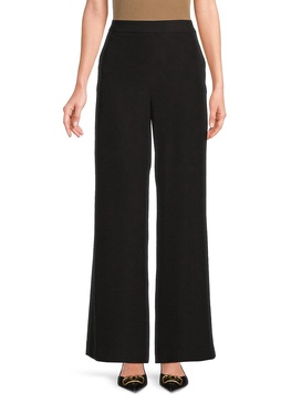 Wide Leg Flat Front Pants
