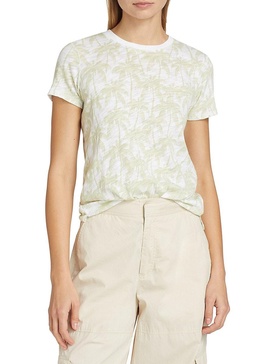 Schoolboy Slub Palm Print T-Shirt