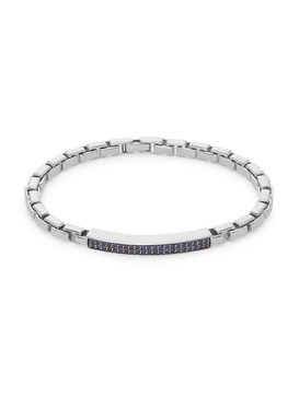 Sterling Silver & Sapphire Bracelet