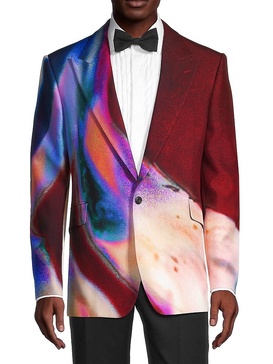 Luminous Flower Suit Jacket