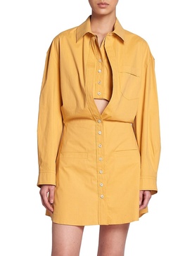 Baunhila Layered Shirtdress
