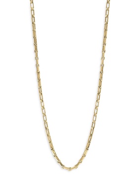 14K Yellow Gold Luciano Box Chain Necklace/22.06"
