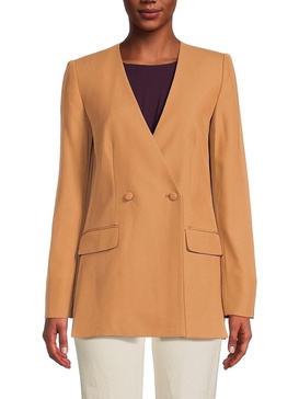 Collarless Blazer