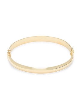 ​14K Yellow Gold Hinge Bangle Bracelet