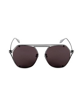 58MM Aviator Sunglasses
