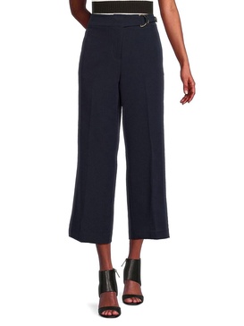 Crop Wide Leg Trousers