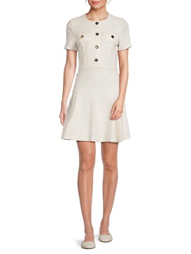 Roundneck Mini Dress