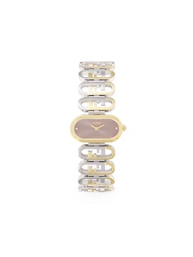 O'lock 28MM Two Tone Stainless Steel Bracelet Watch