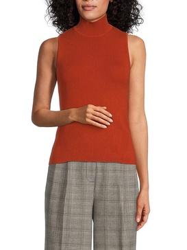 Rib-Knit Sleeveless Top