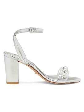 Nearlybare Portia Block Heel Strappy Sandals