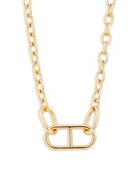 24K Goldplated Chain Necklace/16"