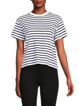 Jersey Stripe Crewneck Tshirt