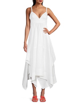 Rosie A Line Maxi Handkerchief Dress