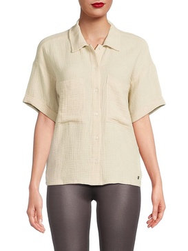 Gauzy Drop Shoulder Jacket