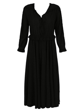 Georgette Fit & Flare Dress