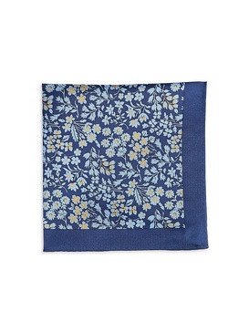 Floral Silk Pocket Square