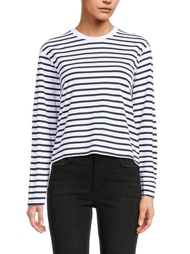 Jersey Stripe Long Sleeve Tee