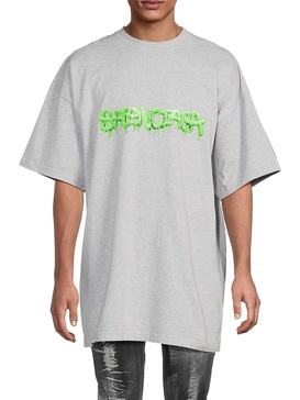 Oversized Graphic Cotton T-Shirt