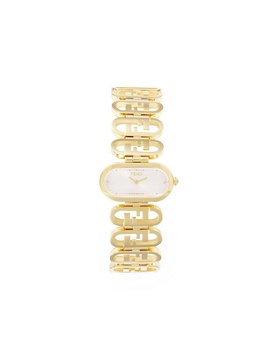 O'lock IP Goldtone Stainless Steel & 0.03 TCW Diamond Bracelet Watch/28.3MM x 14.8MM