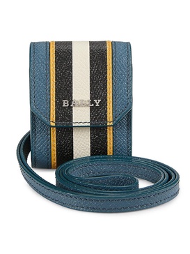 Leather Lanyard Card Holder