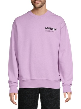 Logo Dropped Shoulder Sweatshirt