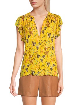 June Silk Blouse