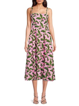 Tori Floral Midi Dress