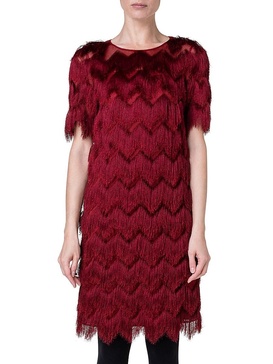 Layered Fringe Dress